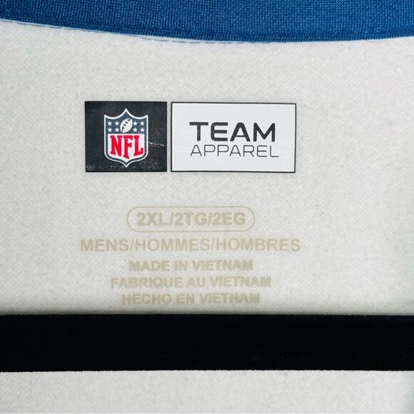 NFT Team Colts Football Sports Pullover Sweatshirt Shirt Long Sleeve Size 2XL - Picture 6 of 10